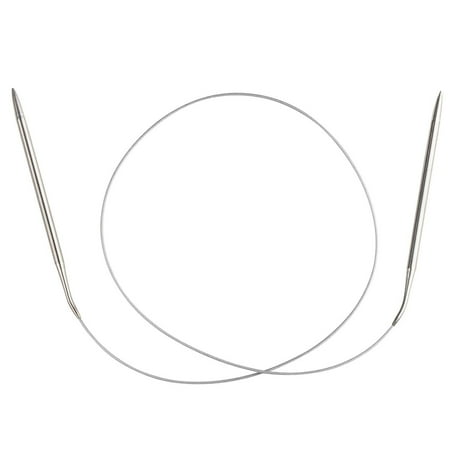 Circular Knitting Needles 31.5-Inch Stainless Steel Circular Knitting Needles Set 6-Count Size US 8 Knitting Needles Size US 8 5mm 31.5 Inches